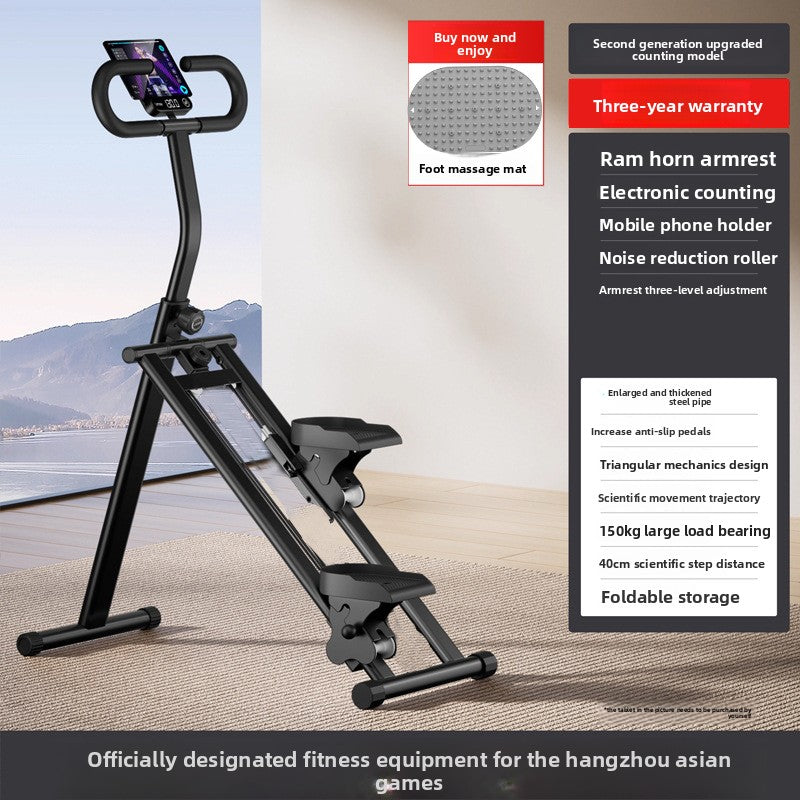 Compact Stair Climber Stepper Machine for Home Cardio & Full-Body Workout