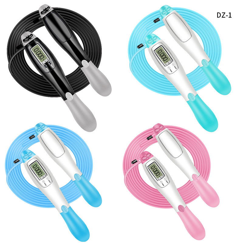 Smart Electronic Jump Rope with Digital Counter & Cordless Option