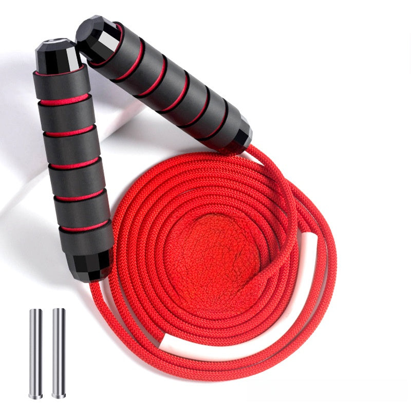 Adjustable Weighted Jump Rope for Cardio & Fat Burning