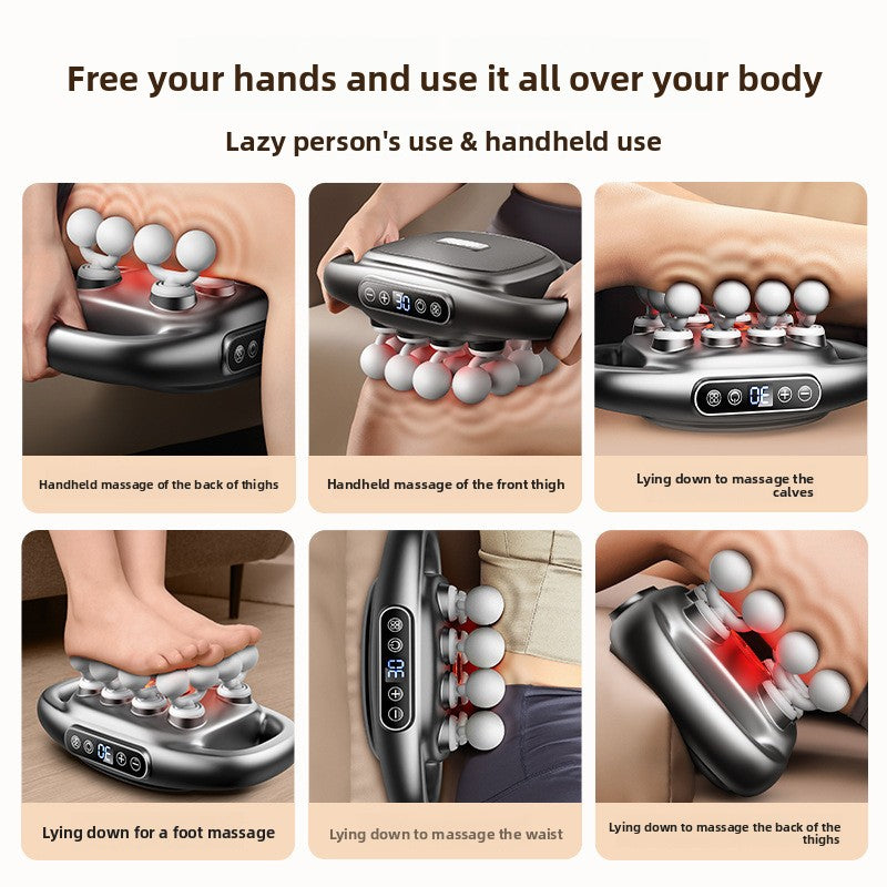 Professional 16-Head Massage Gun for Deep Tissue Muscle Recovery