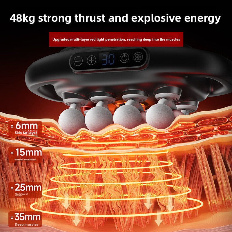 Professional 16-Head Massage Gun for Deep Tissue Muscle Recovery