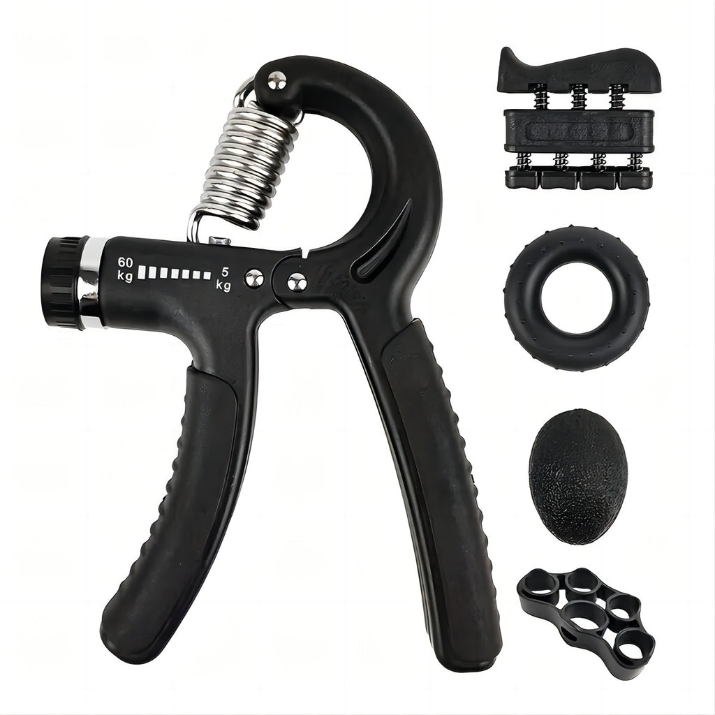 Hand Grip Strengthener Set for Strength, Therapy & Rehabilitation