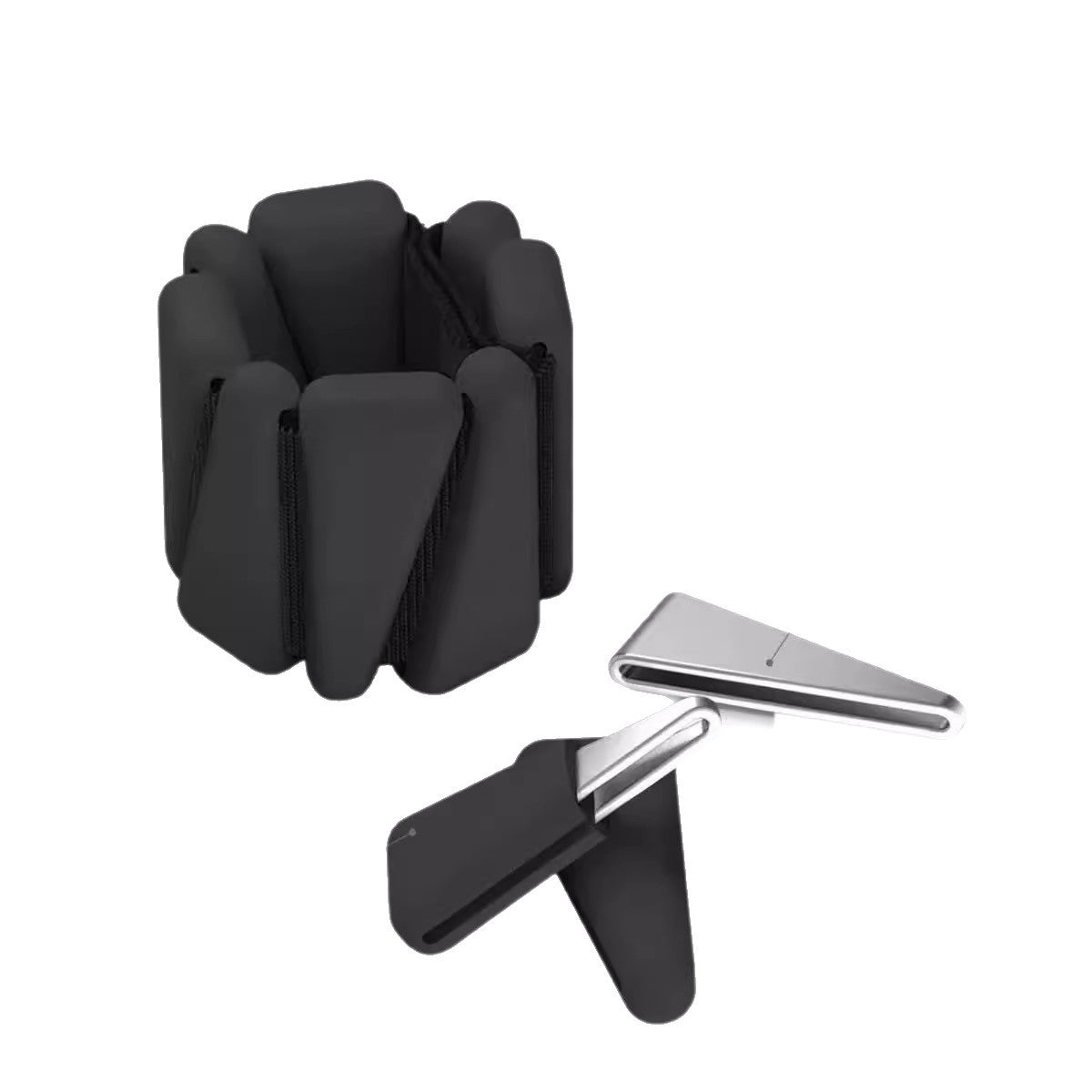 Adjustable Silicone Wrist & Ankle Weights for Strength Training