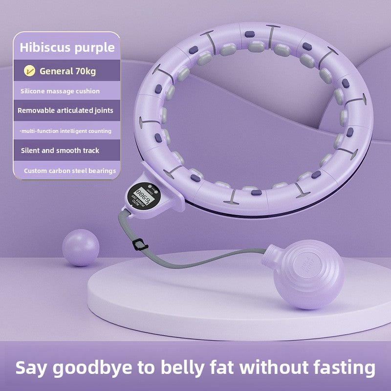 Smart Weighted Hula Hoop with LCD Counter for Waist Toning