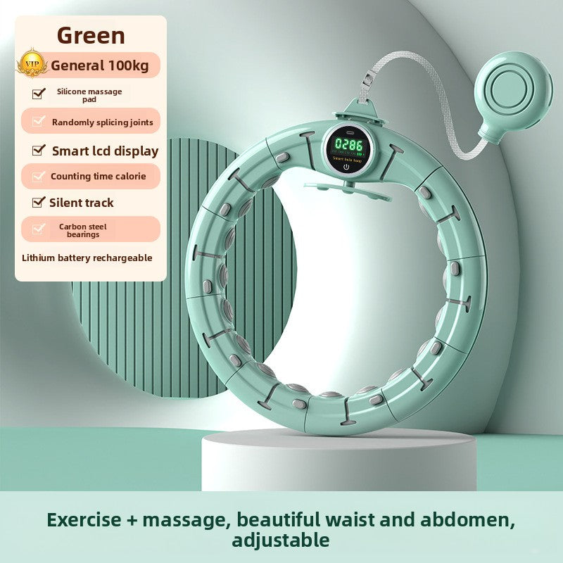 Smart Weighted Hula Hoop with LCD Counter for Waist Toning