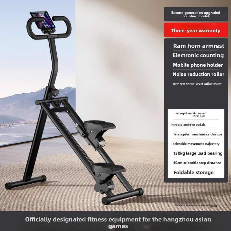 Compact Stair Climber Stepper Machine for Home Cardio & Full-Body Workout