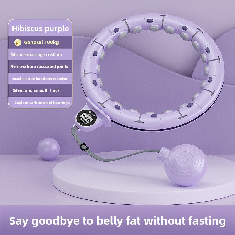 Smart Weighted Hula Hoop with LCD Counter for Waist Toning