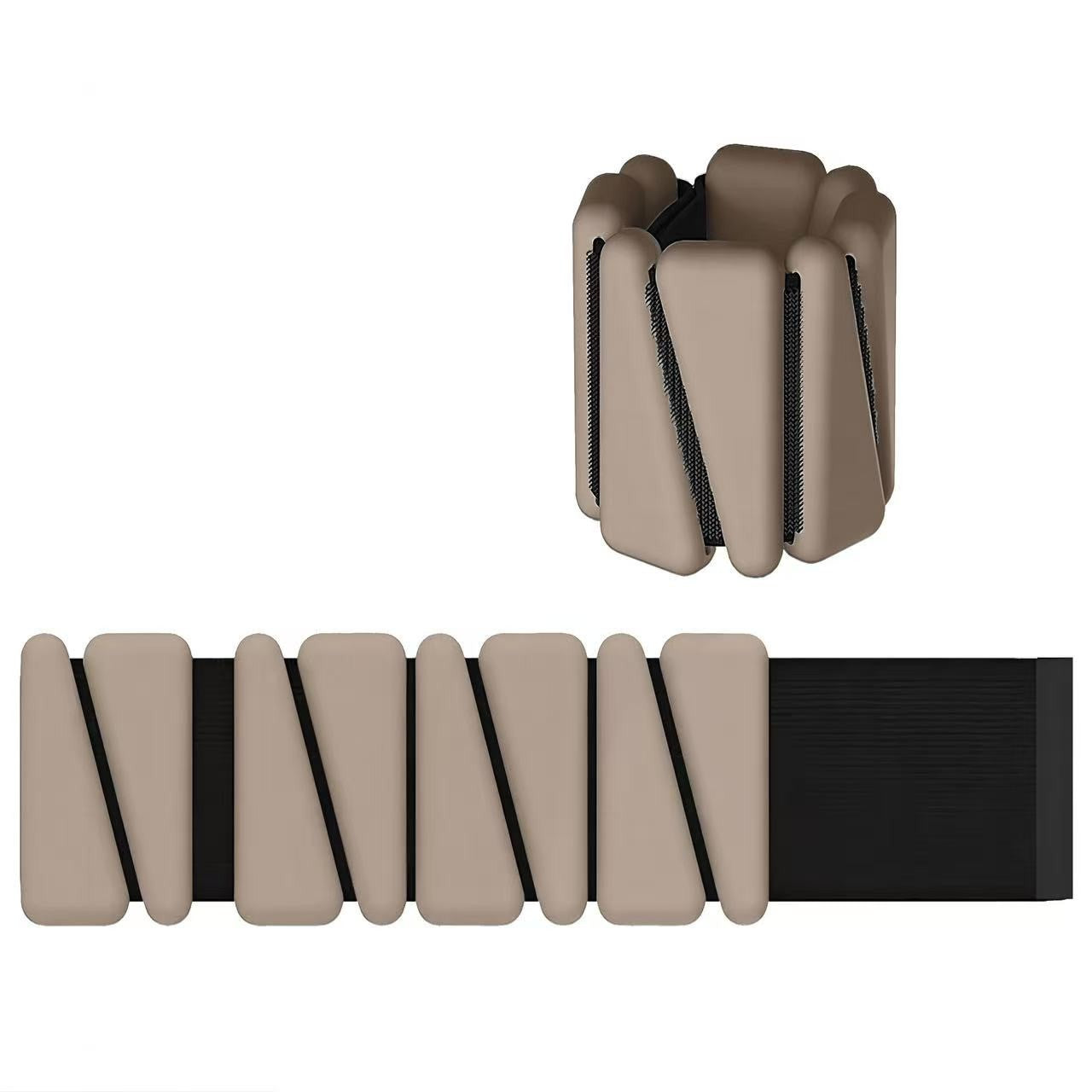 Adjustable Silicone Wrist & Ankle Weights for Strength Training