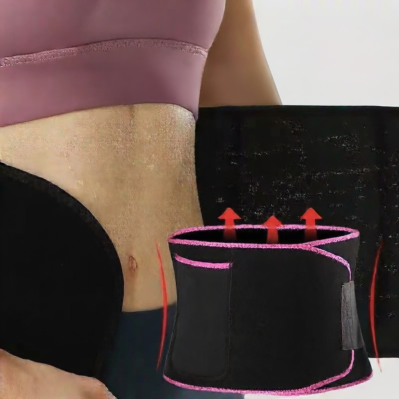 Breathable Sweat Waist Trainer Belt for Fitness & Running