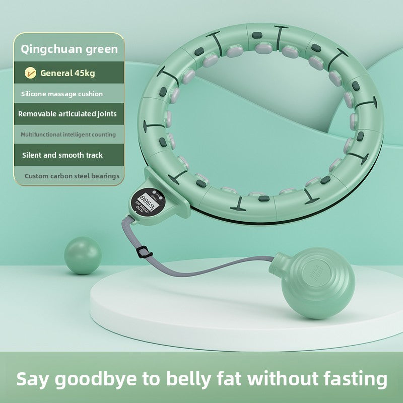 Smart Weighted Hula Hoop with LCD Counter for Waist Toning