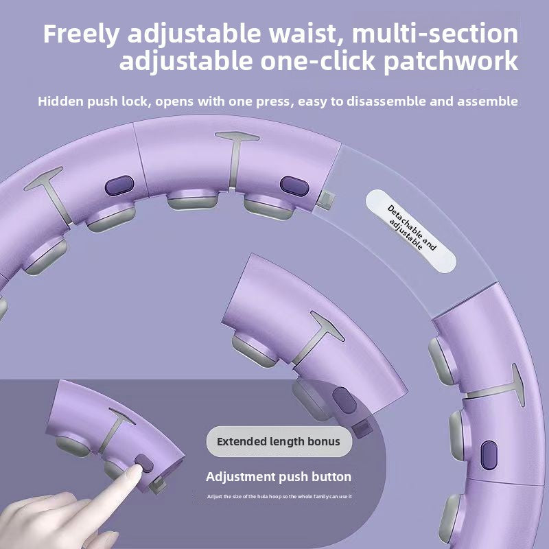 Smart Weighted Hula Hoop with LCD Counter for Waist Toning