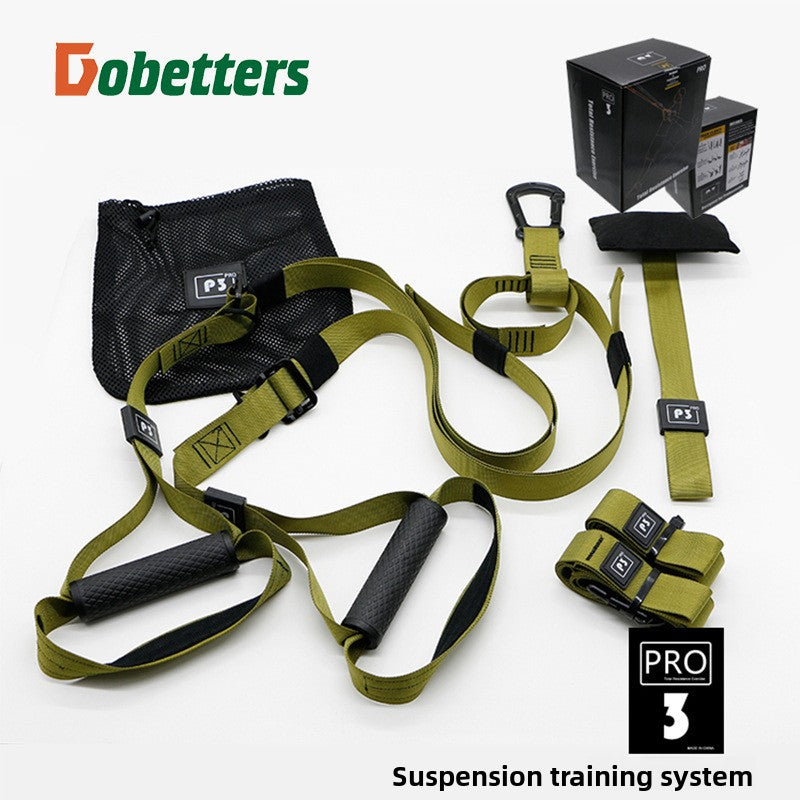 Suspension Trainer System for Full-Body Strength & Home Workouts