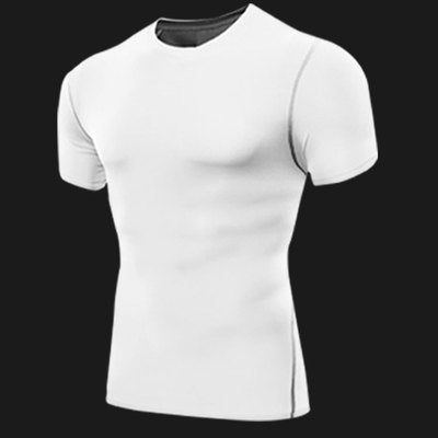 Men’s Quick-Dry Compression Gym T-Shirt with High Stretch