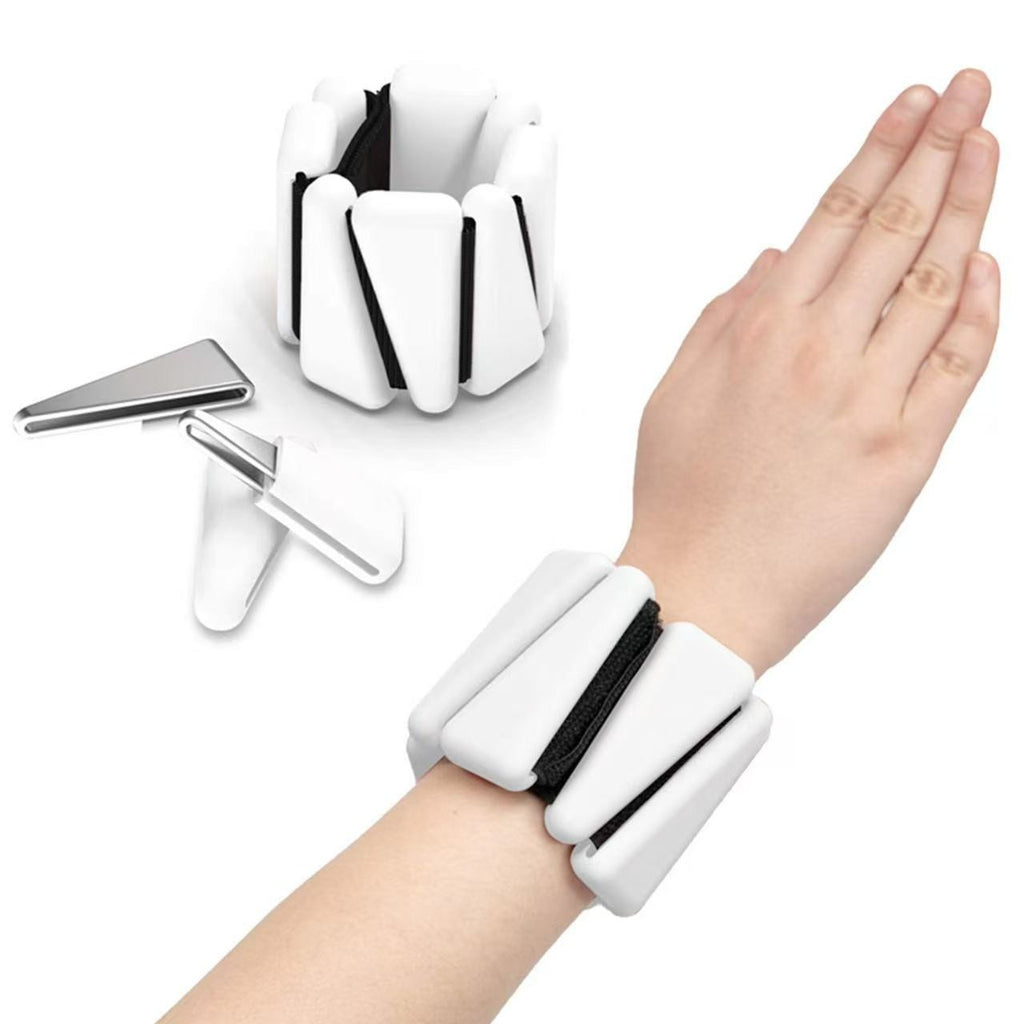 Adjustable Silicone Wrist & Ankle Weights for Strength Training