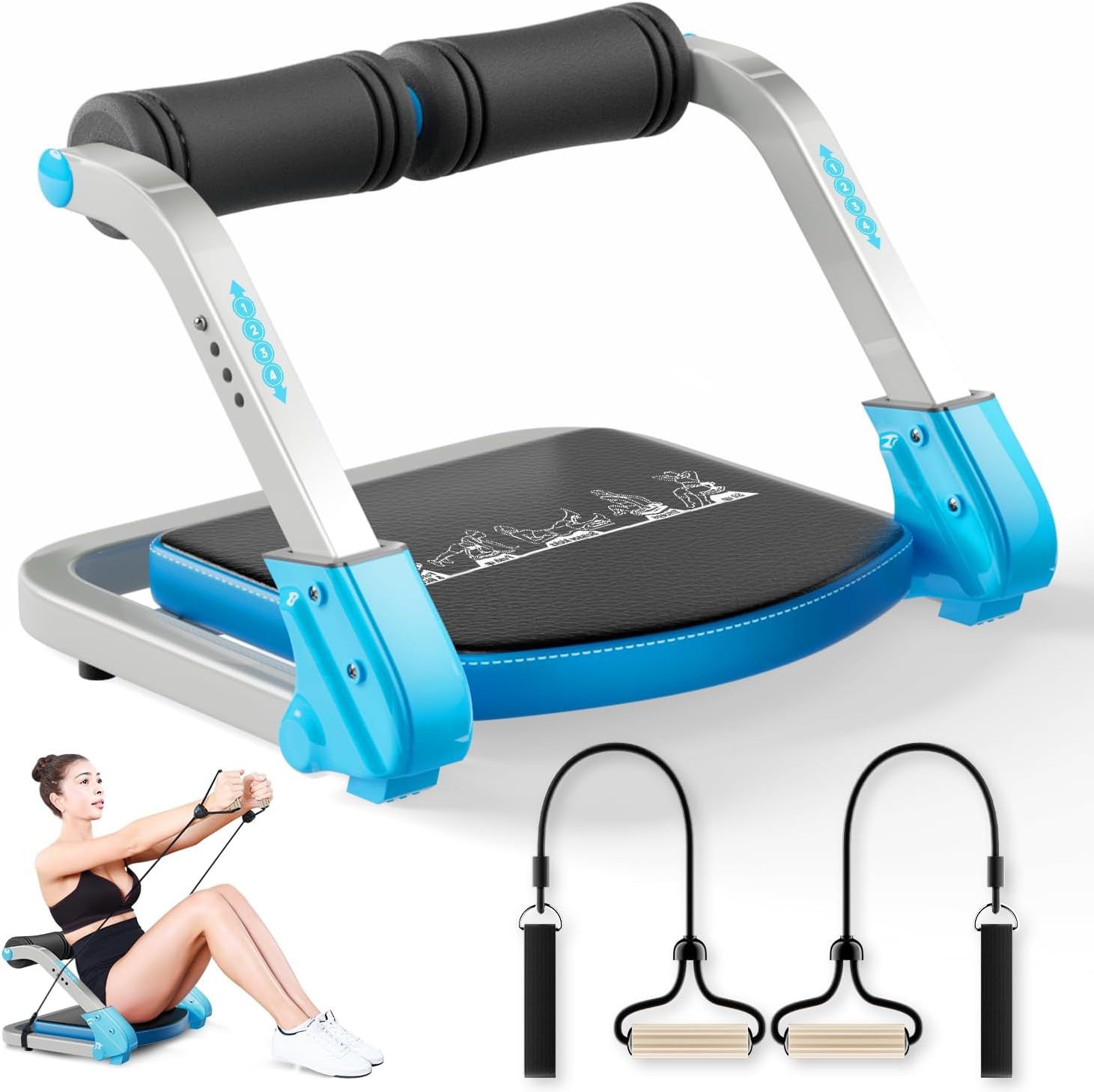 Compact Stair Climber Stepper Machine for Home Cardio & Full-Body Workout