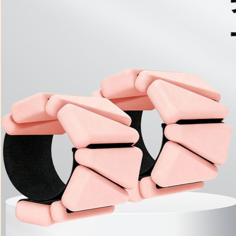 Adjustable Silicone Wrist & Ankle Weights for Strength Training