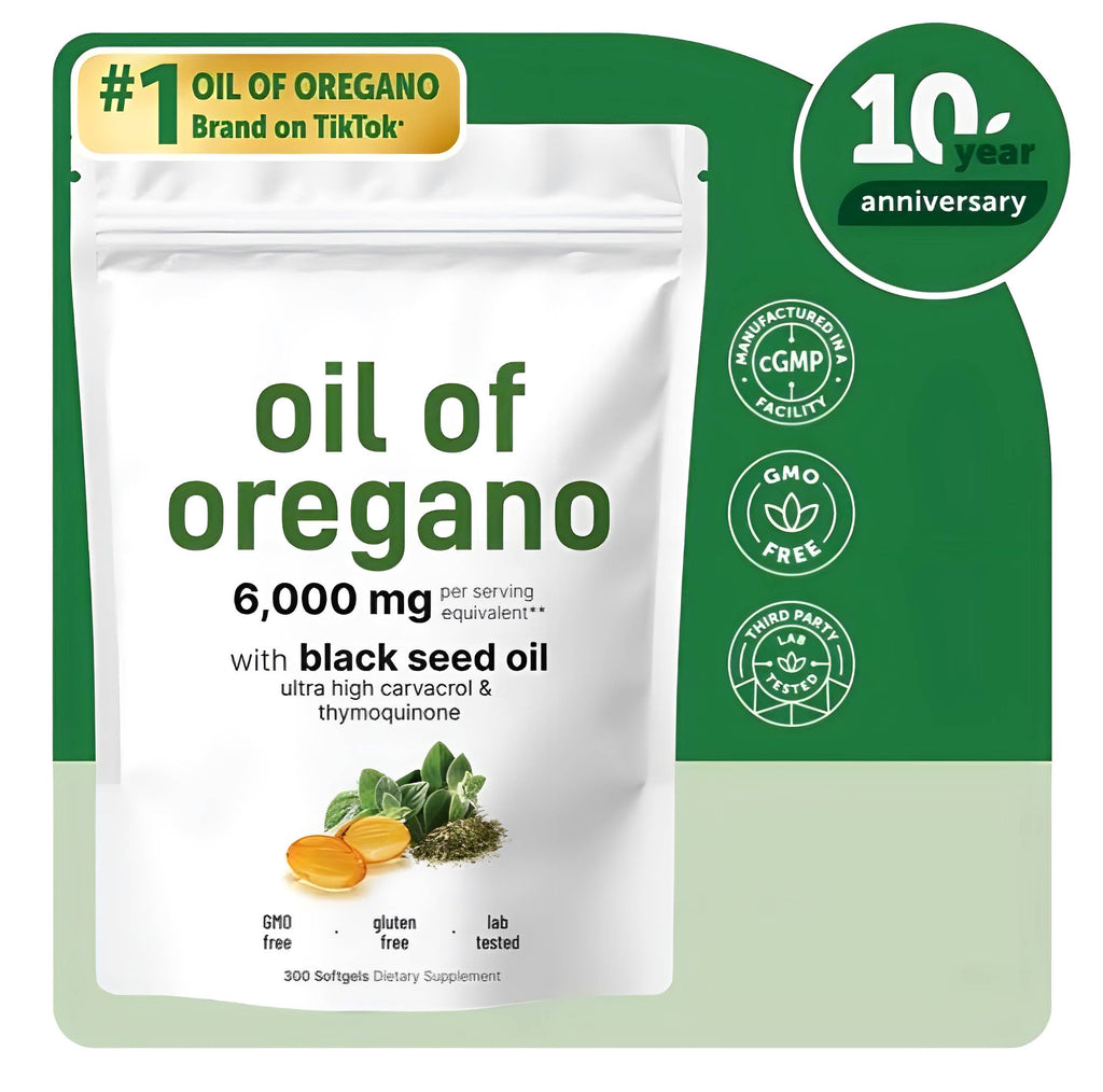Oregano Oil Soft Capsules for Immune & Wellness Support