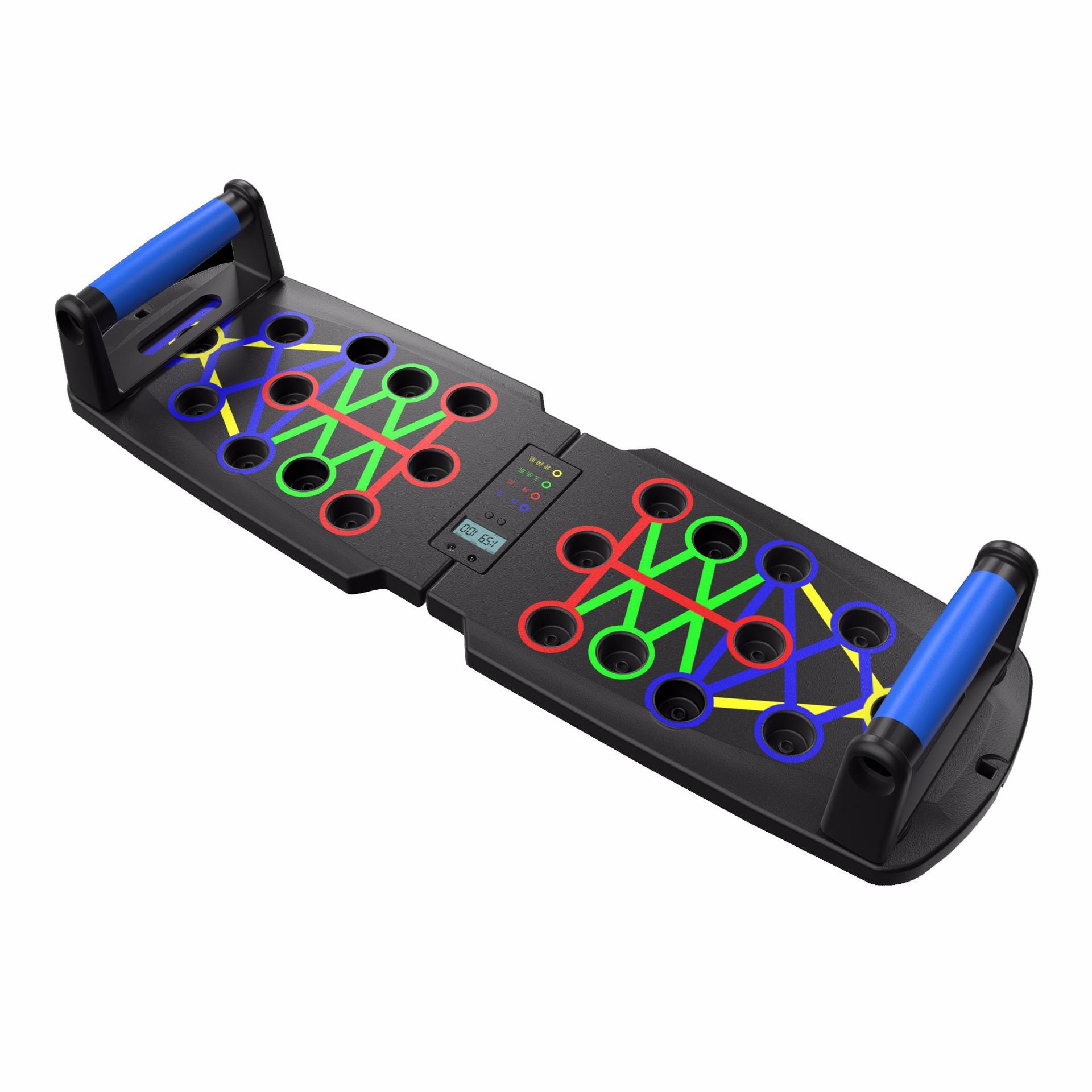 Multifunctional Push-Up Training Board System for Full Upper Body Workouts