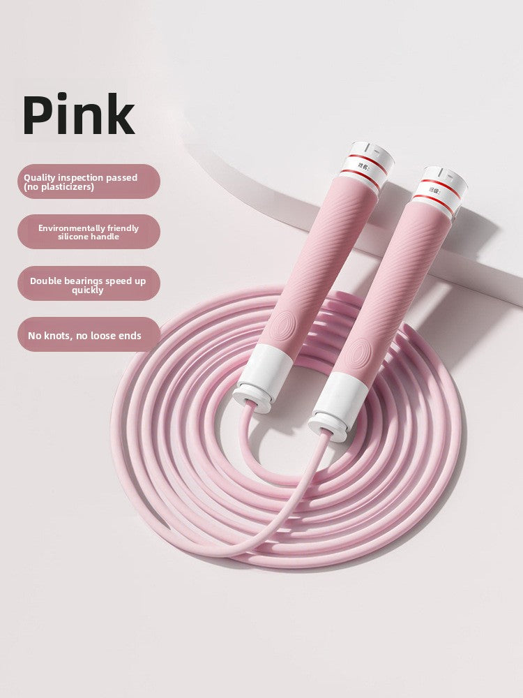 Adjustable Speed Jump Rope with Double Bearings for Cardio Training