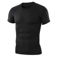 Men’s Quick-Dry Compression Gym T-Shirt with High Stretch