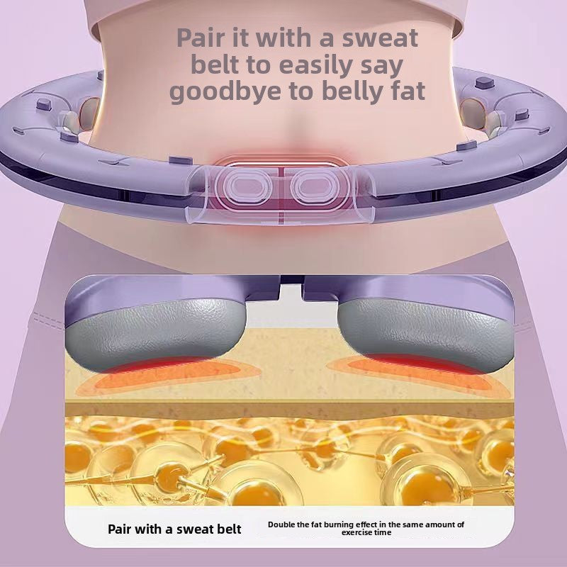 Smart Weighted Hula Hoop with LCD Counter for Waist Toning