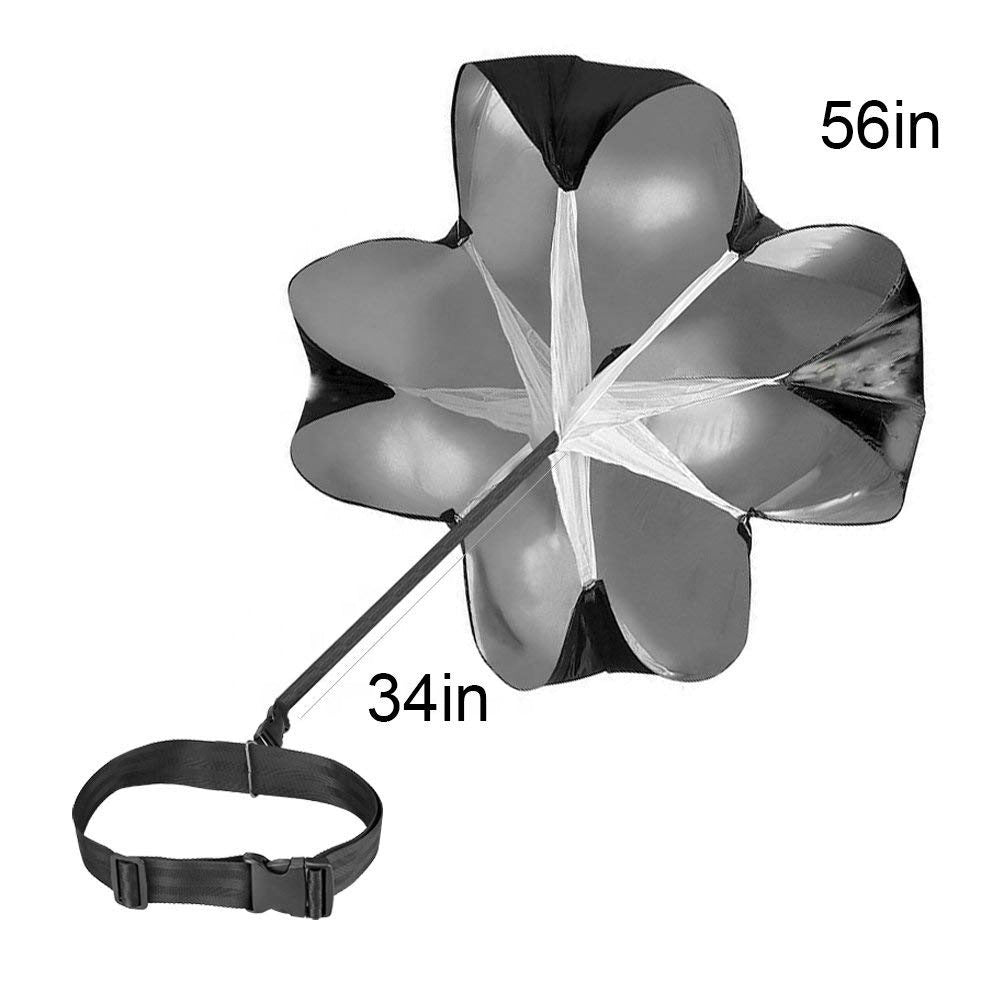 Speed Training Resistance Parachute for Explosive Power & Sprint Performance