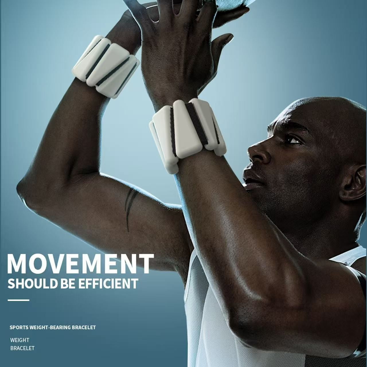 Adjustable Silicone Wrist & Ankle Weights for Strength Training