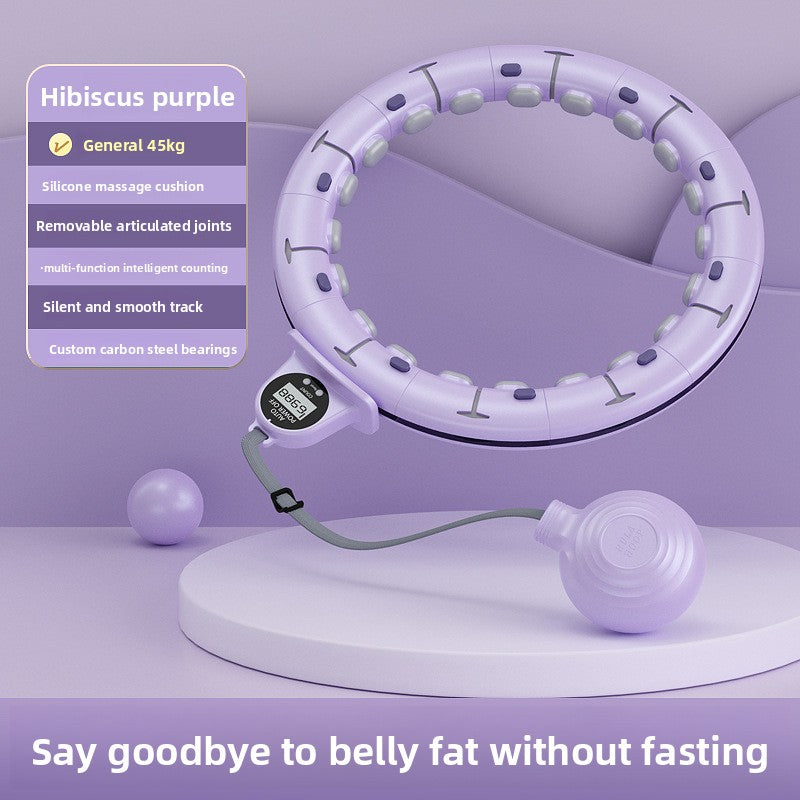 Smart Weighted Hula Hoop with LCD Counter for Waist Toning