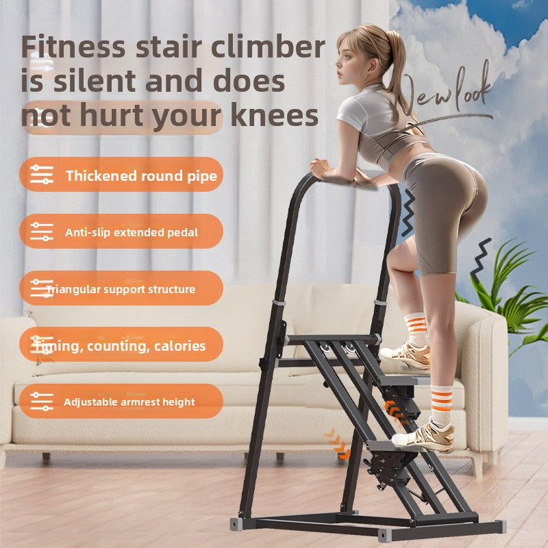 Compact Stair Climber Stepper Machine for Home Cardio & Full-Body Workout
