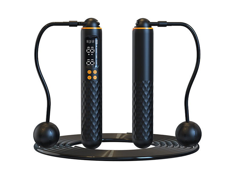 Rechargeable Smart Jump Rope with Digital Counter & Cordless Mode
