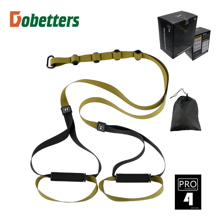 Suspension Trainer System for Full-Body Strength & Home Workouts