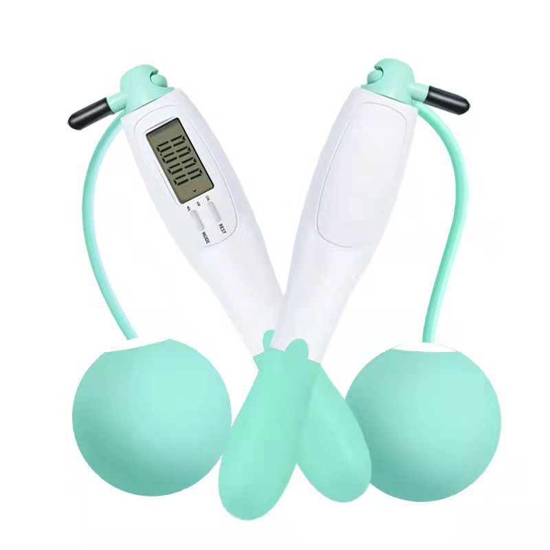 Smart Electronic Jump Rope with Digital Counter & Cordless Option