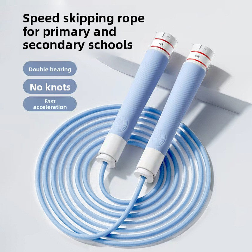 Adjustable Speed Jump Rope with Double Bearings for Cardio Training
