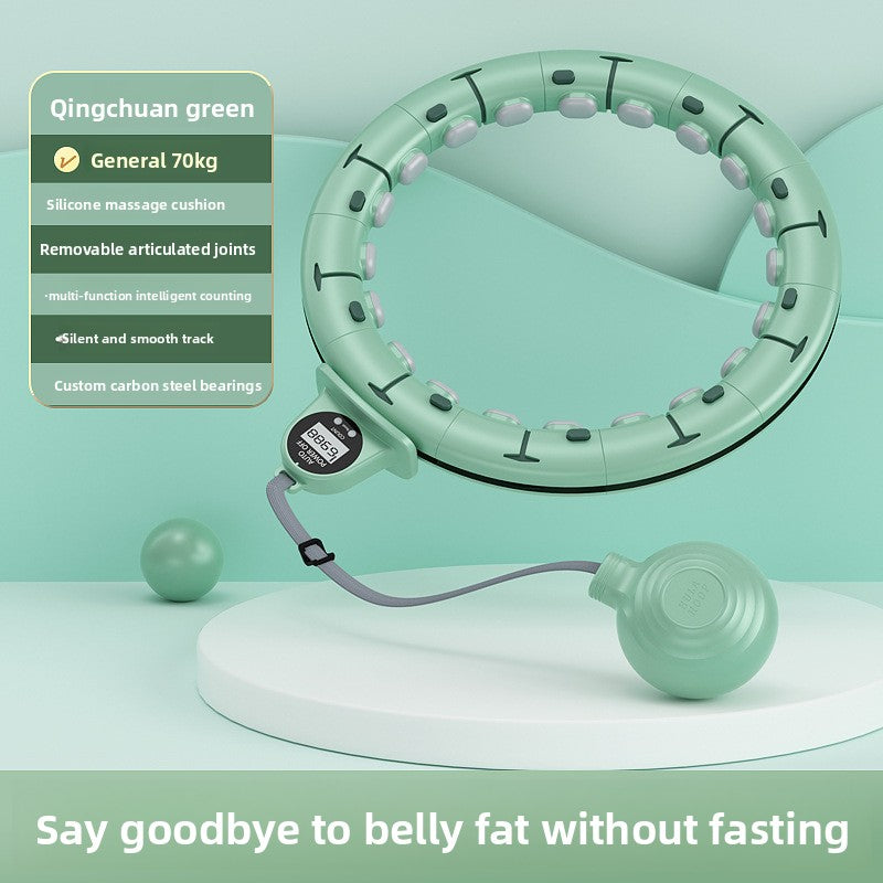 Smart Weighted Hula Hoop with LCD Counter for Waist Toning