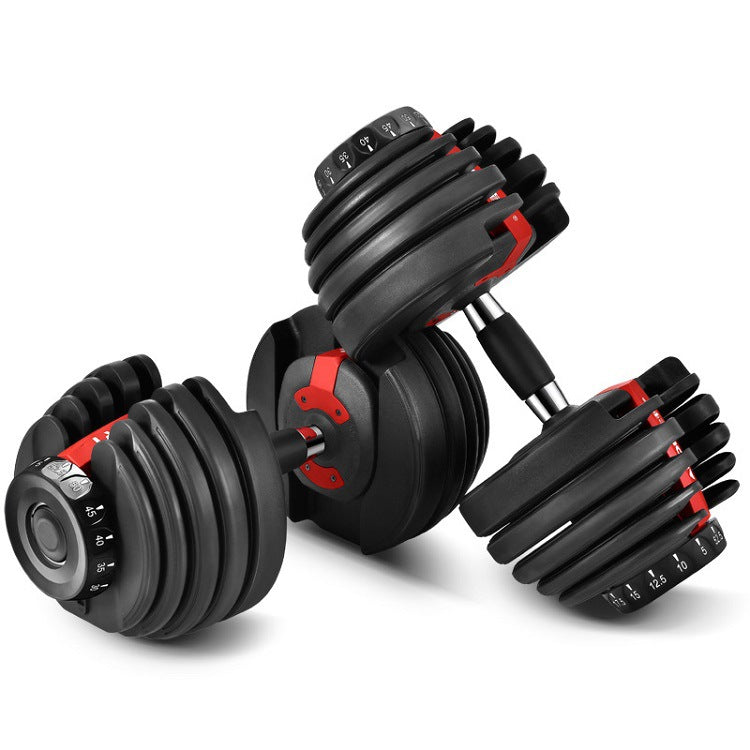 Adjustable Dumbbell Set for Home Strength Training (Up to 24kg)