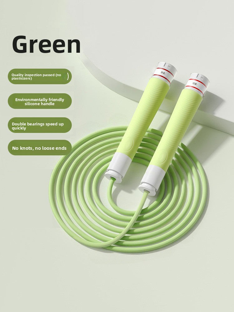 Adjustable Speed Jump Rope with Double Bearings for Cardio Training
