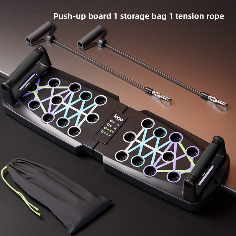Multifunctional Push-Up Training Board System for Full Upper Body Workouts