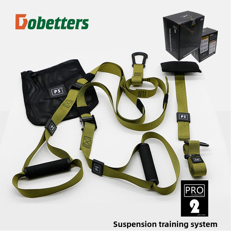 Suspension Trainer System for Full-Body Strength & Home Workouts