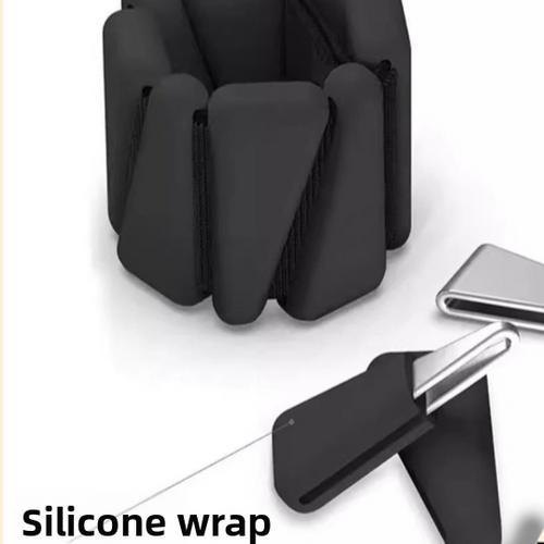 Adjustable Silicone Wrist & Ankle Weights for Strength Training